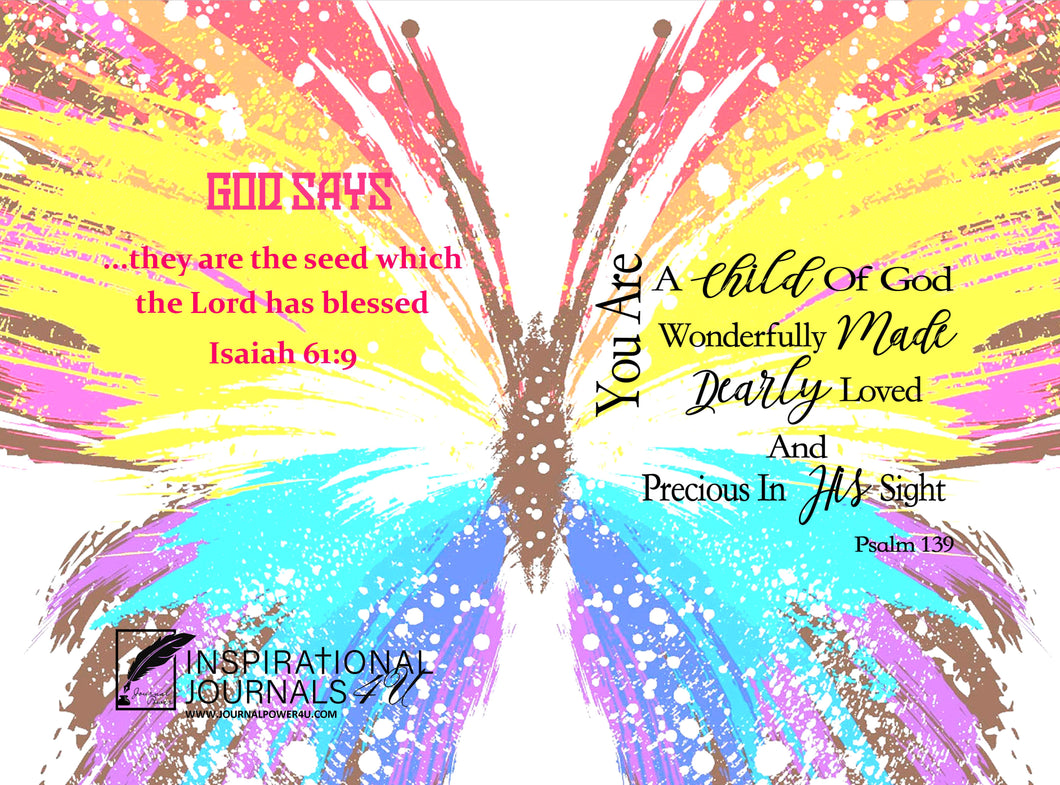 Precious Seeds Youth Journal - Butterfly