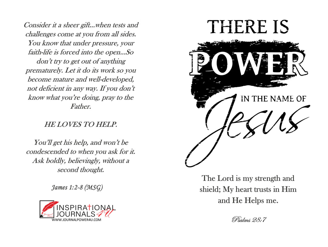 Power In the Name of Jesus (Black)
